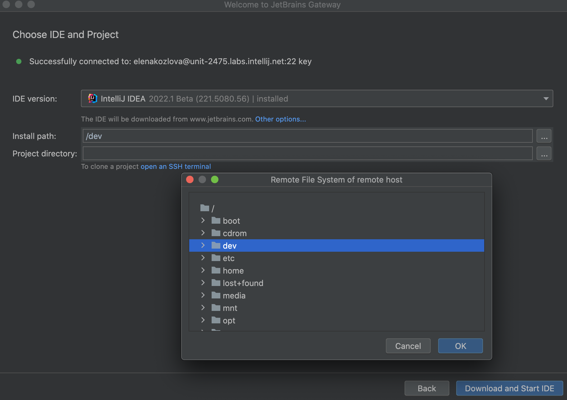 Install to custom location Install to custom location