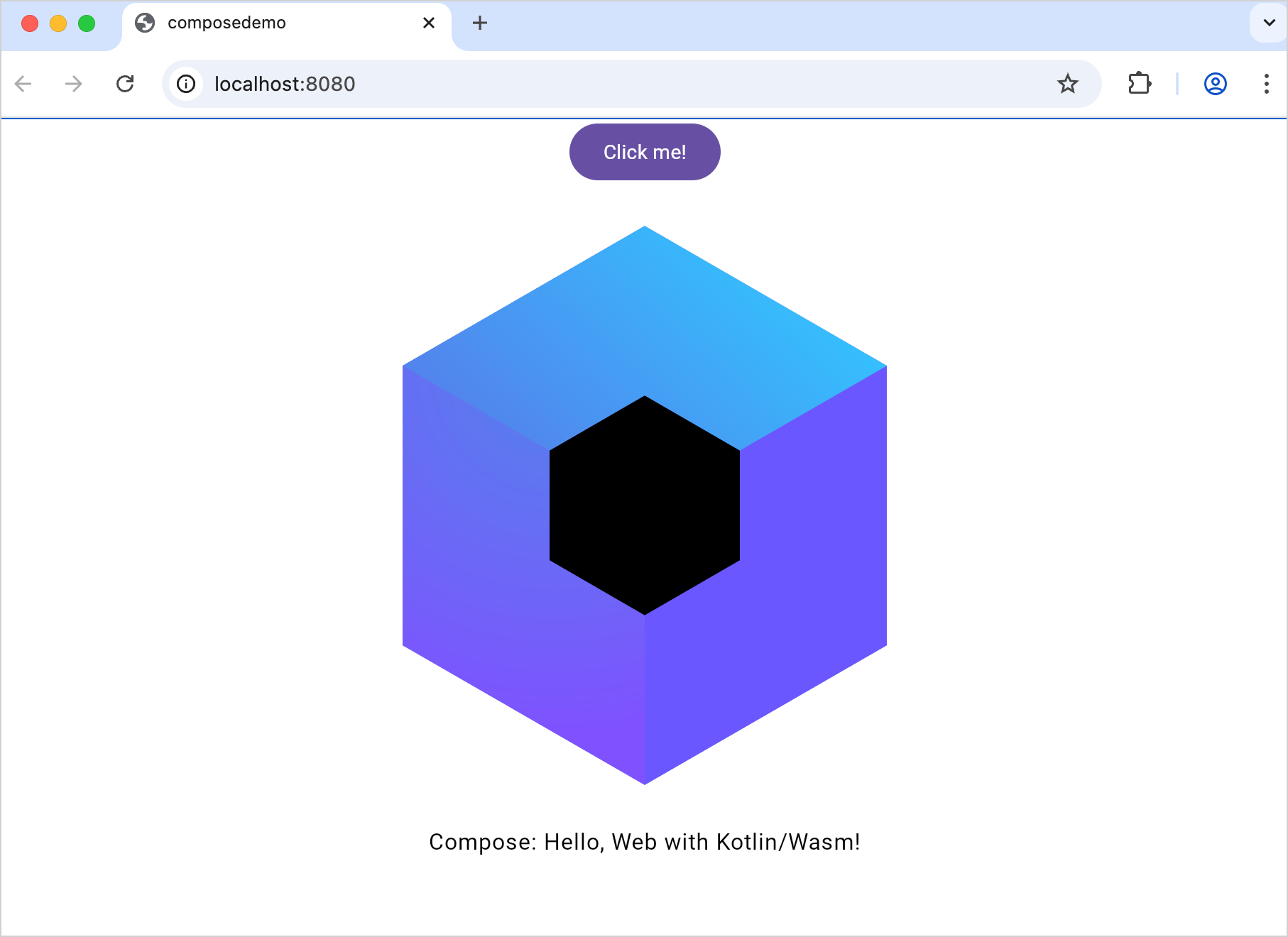 Compose web application Compose web application