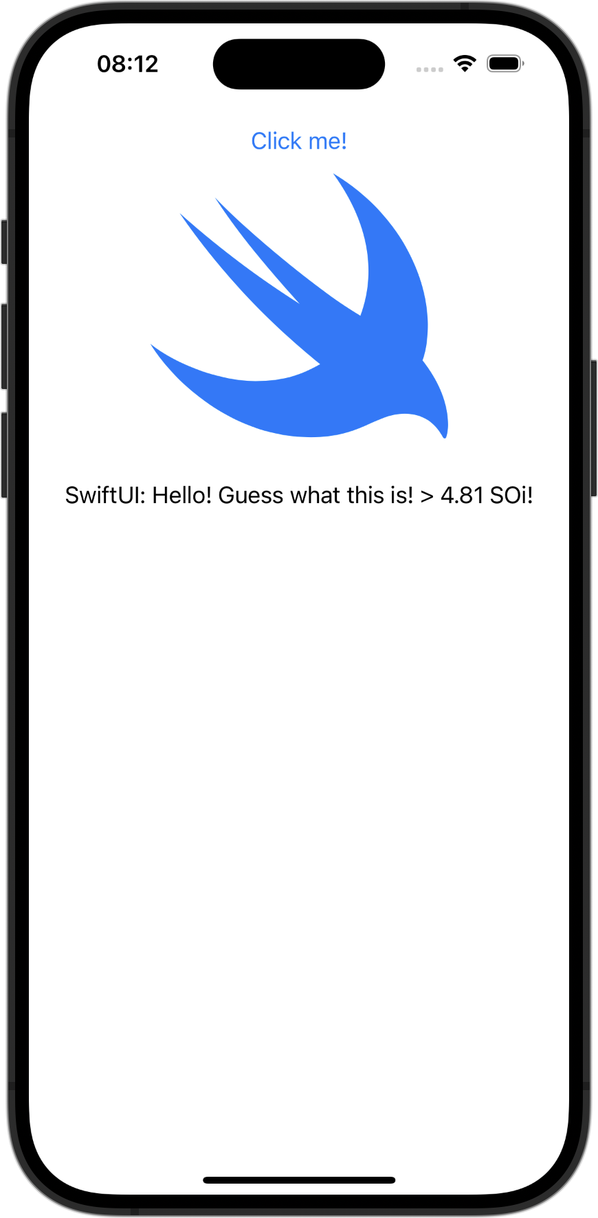 First mobile multiplatform app on iOS First mobile multiplatform app on iOS