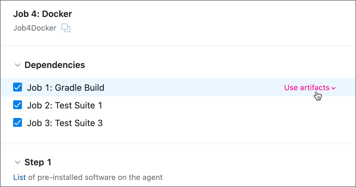 Specify Job Dependencies Specify Job Dependencies